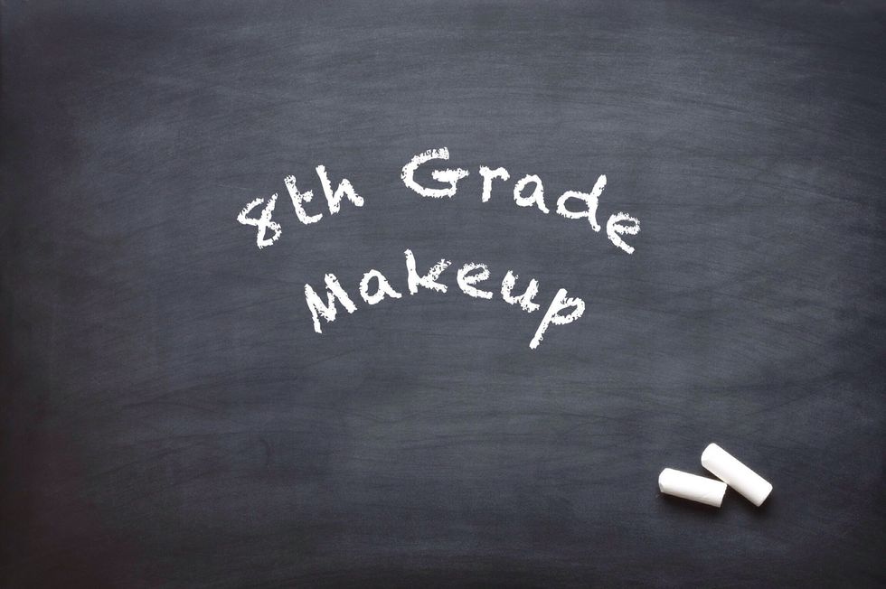 For the 8th grade look, I still think its important to keep it as natural as possible, so I will only be tacking on three extra things to the look.