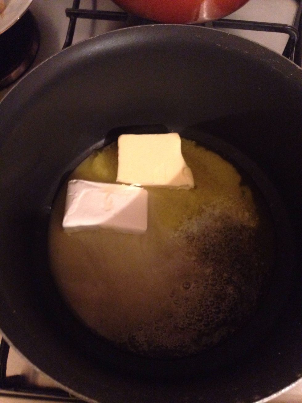 For the caramel melt in the butter