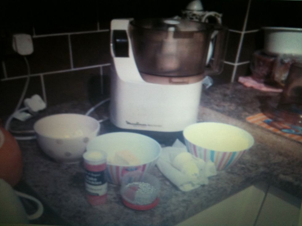 For the frosting this is what you will need
