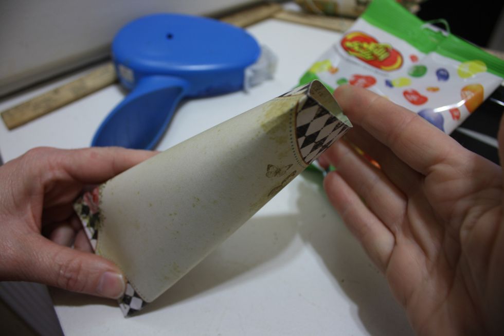for the other side- add in any goodies then seal it up
