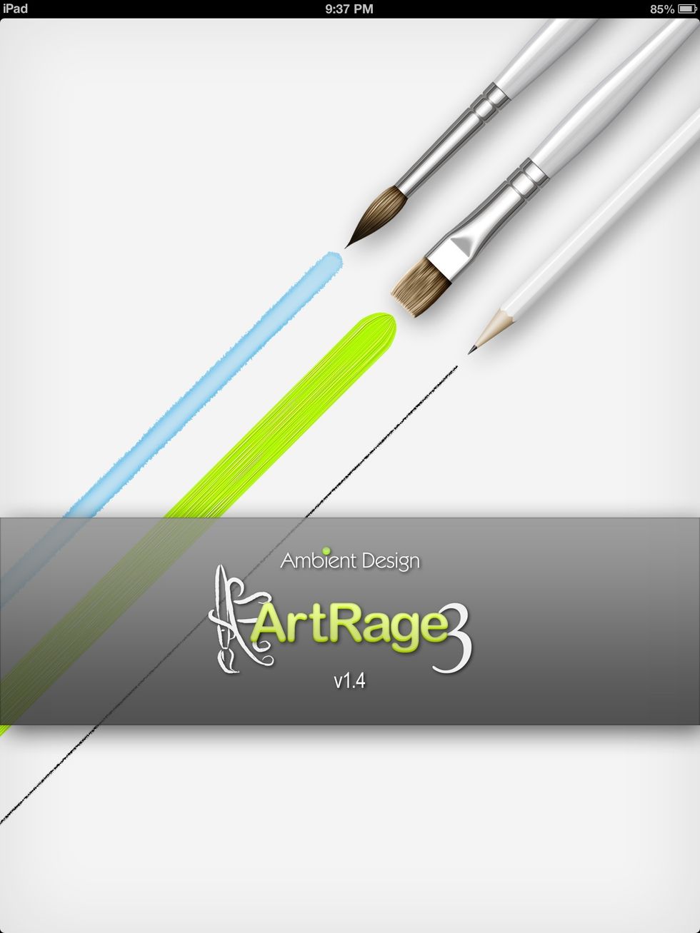 For the sake of the exercise let's use ArtRage for iPad.