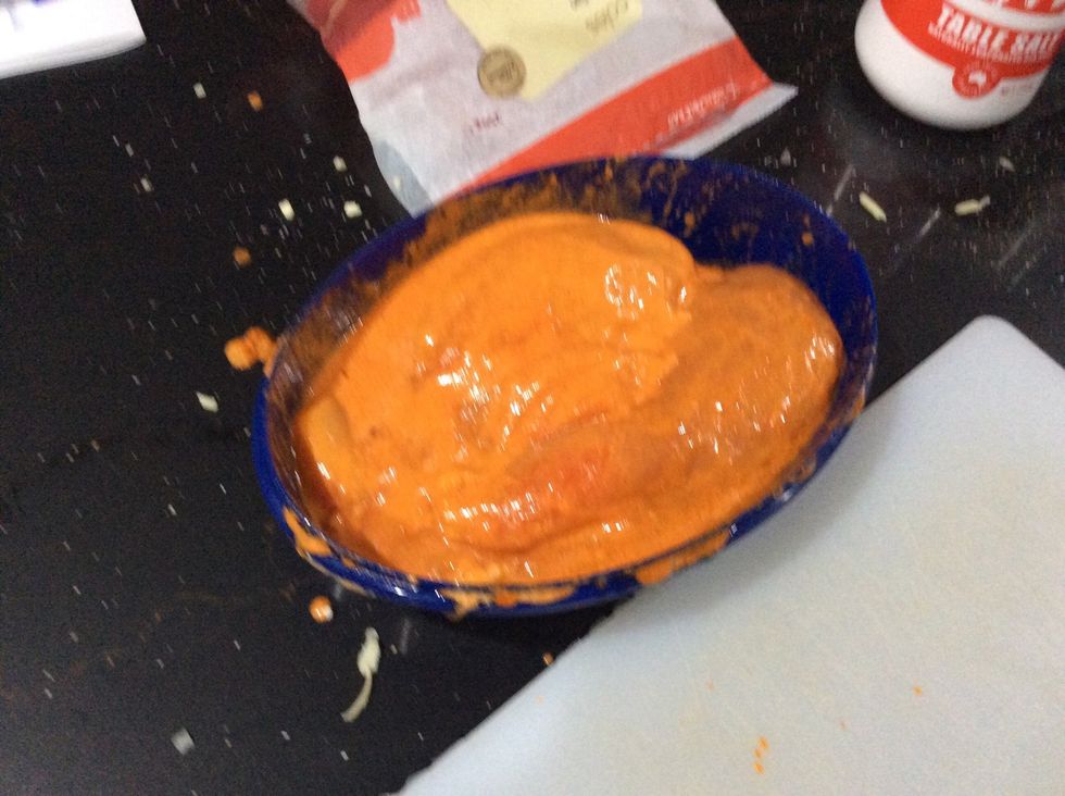 For the Tandoori Chicken marination add lemon juice,oil,tandoori masala and yogurt and mix together then add breast fillet and leave to rest for 24 hours