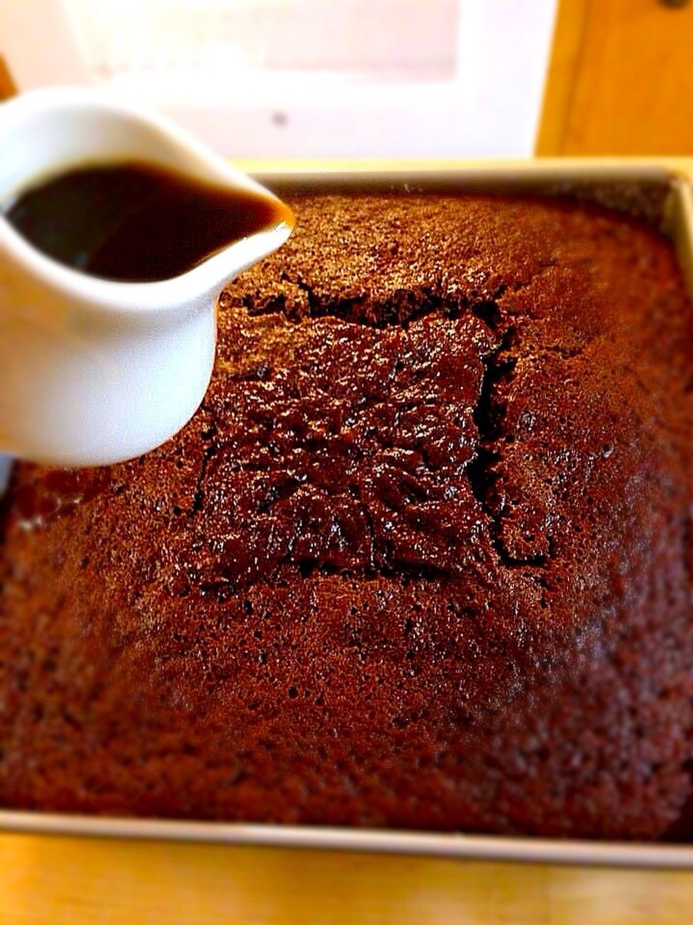 For these balls I usually bake the cake from scratch and moisten it with hot coffee. You can bake any cake from any cake mixes if you like or...