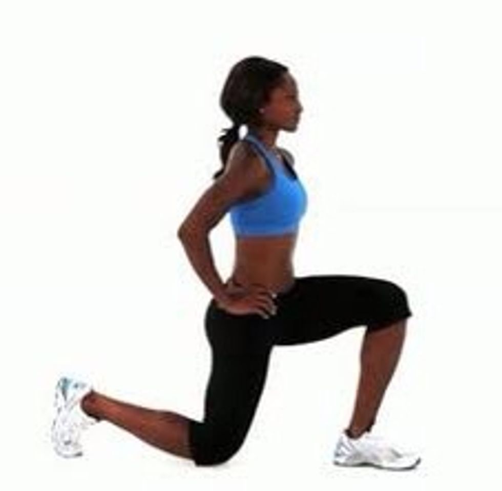 for thighs.. I do these! do lunges^^ their really helpful!
