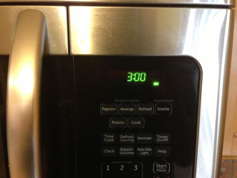 For three minutes!