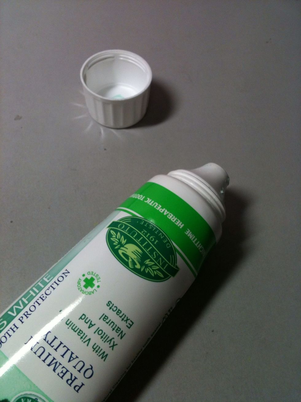 For toothpaste, after you think you're done squeezing the tube...