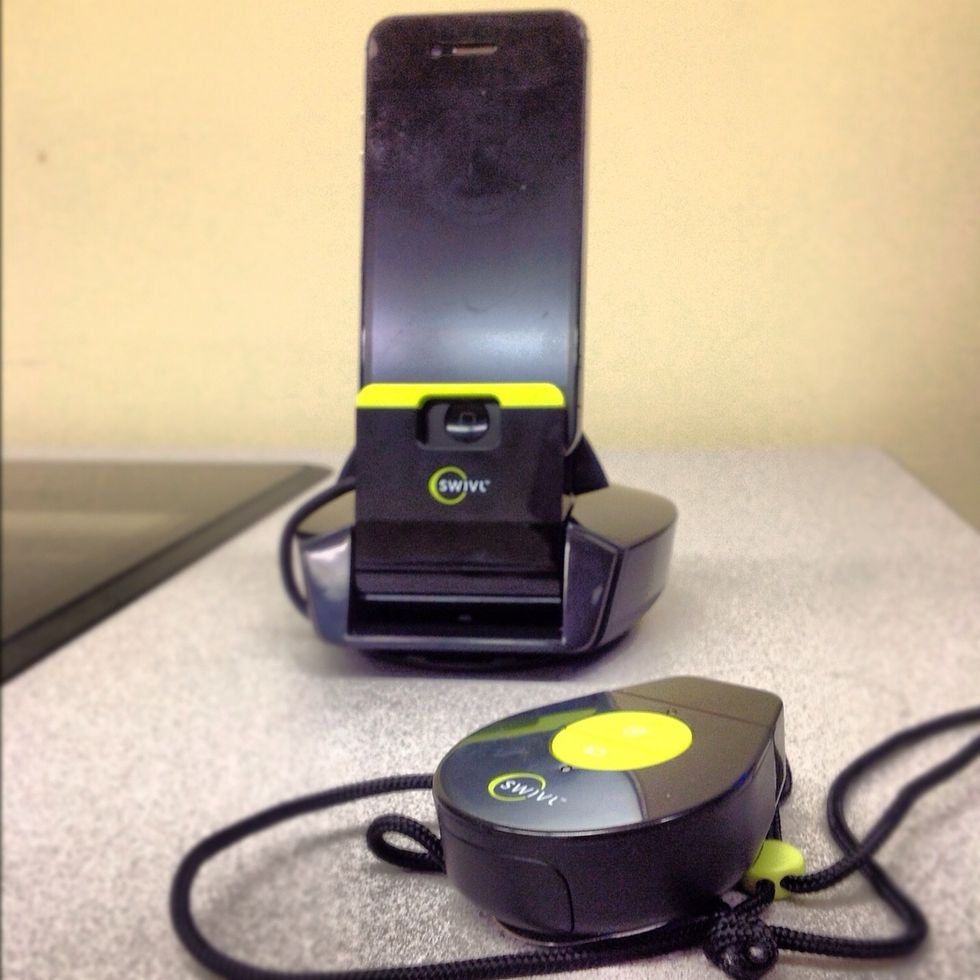 For video, this new startup Satarii has a great base that combines a wireless mic with a base that follows the direction of the lanyard.