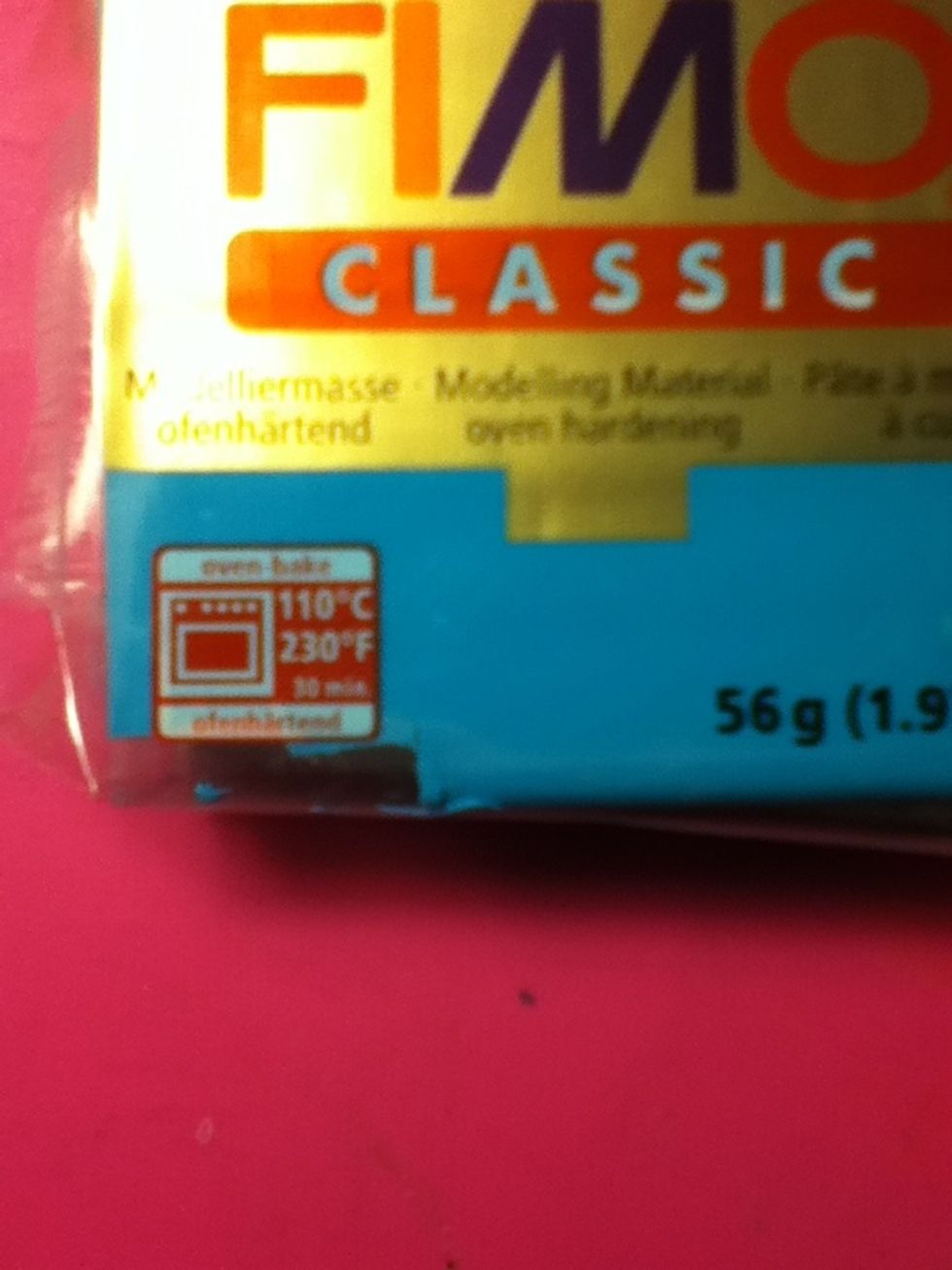 Forgot something :-| bake your bow according to the instructions .. Depending what kind of poylmer clay your using , when done baking you could glaze it! Making it look store bought and cute ^_^