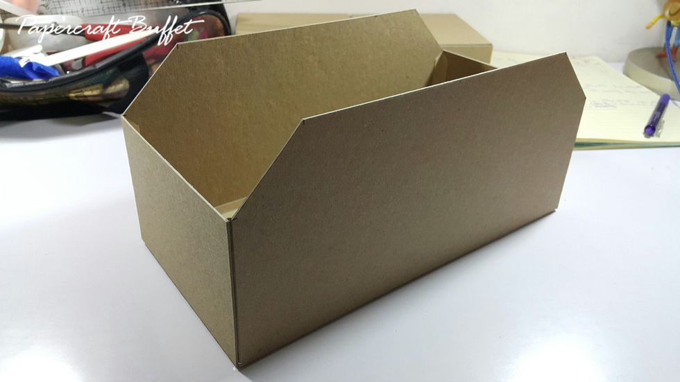 Form them into shape with connecting strips