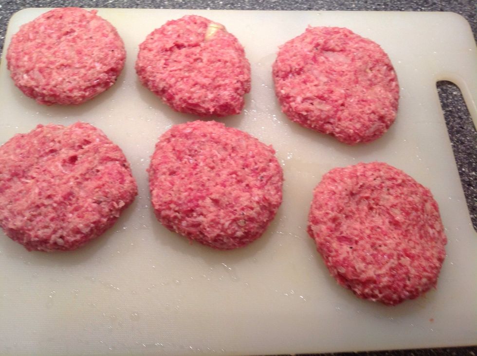 Forma biffarna./ shape beefs.