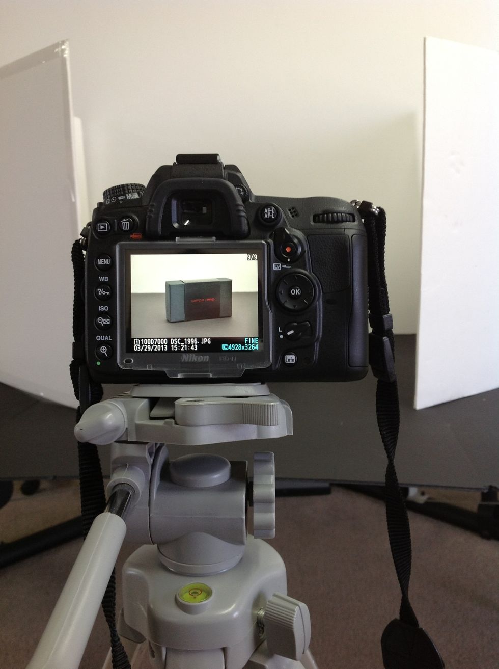 Frame your item in center and zoomed in fairly close. I am at about 70mm using a dslr camera. Take a picture with your item as it would appear on a shelf at the store. (In its packaging if possible)