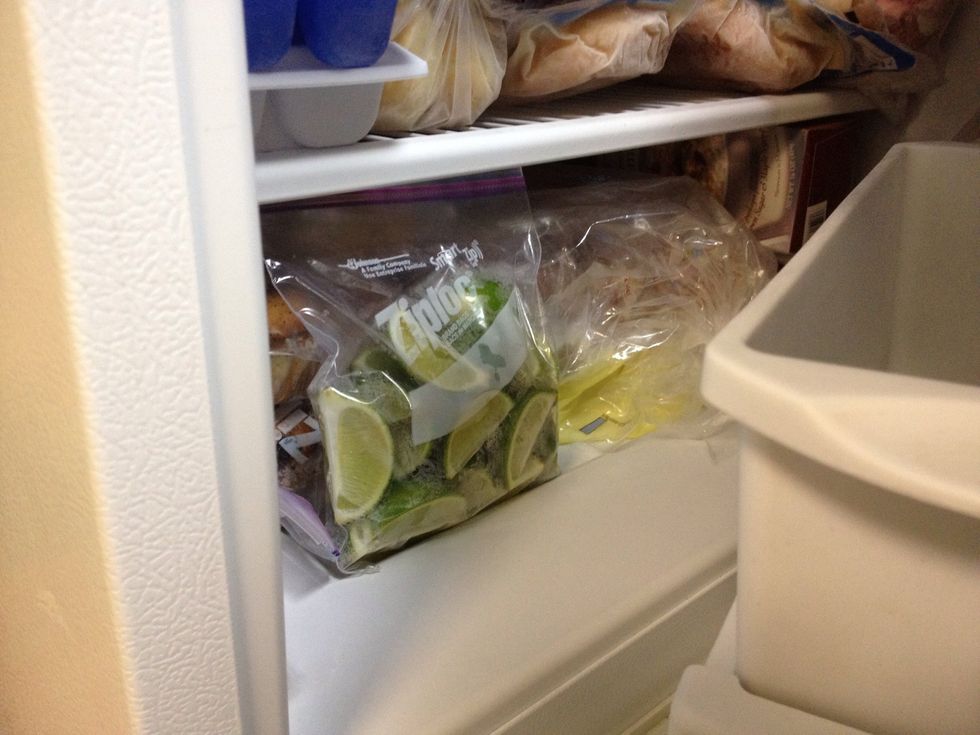 Freeze for later use! Stays good for weeks and makes an exceptional addition to drinks keeping them cooler longer. Warm drinks bad! Cold drinks good!