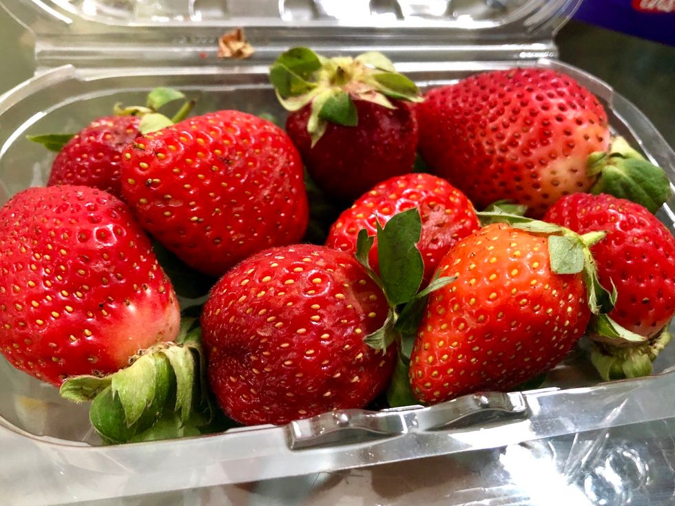 Fresh strawberries