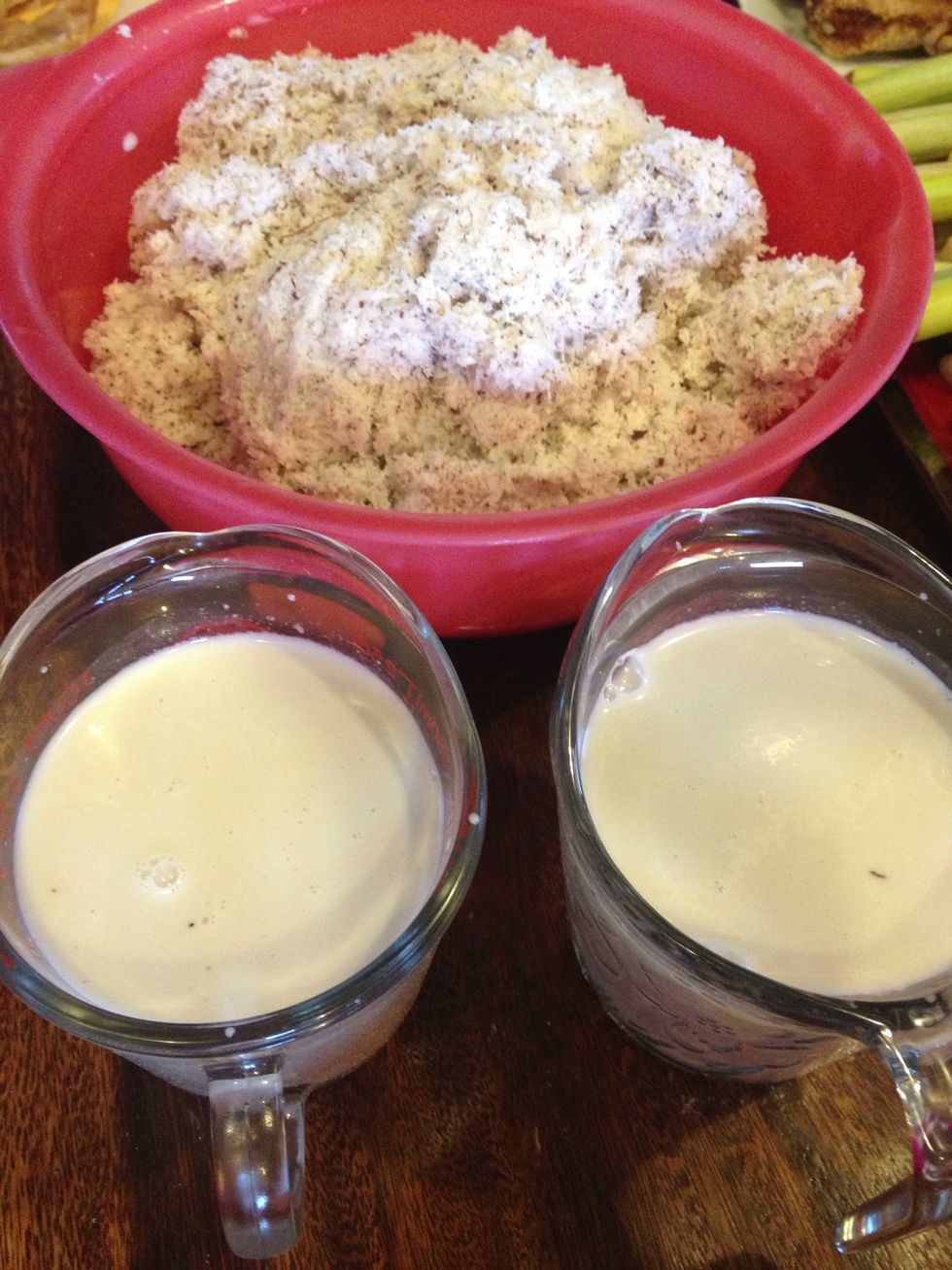 freshly squeezed coconut milk