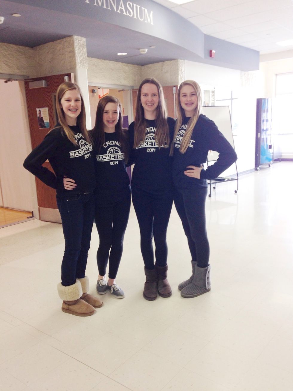 Friends keep me positive and happy. I wouldn't be where I am today, If it weren't for my best friends.