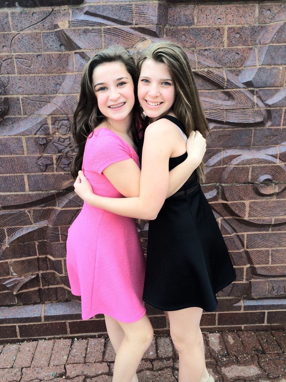 Friends play a huge part in success for me because they show you right from wrong to help you progress in your life.