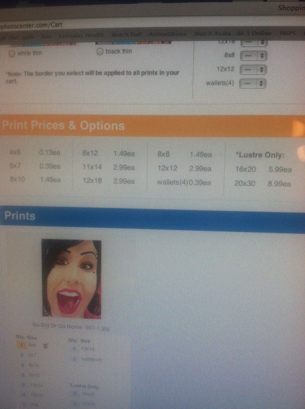 From there now I can print. Larger prints tend to get costly so I just go with Costco. Note: Apps like Sketchbook Pro and Procreate give you a larger default resolution to work with...