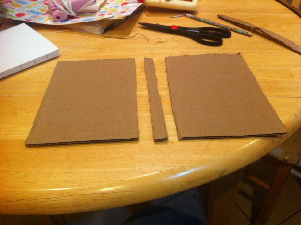 Front and back cover and the spin