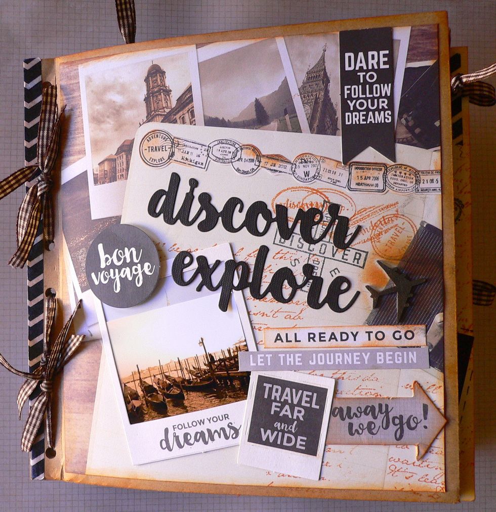 Front Cover - Papers Just landed P2097 Journal, CT857 Collectables