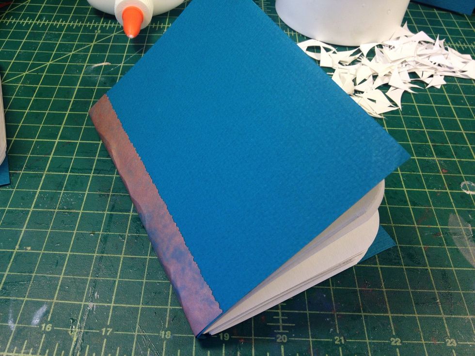 Front cover with spine detail