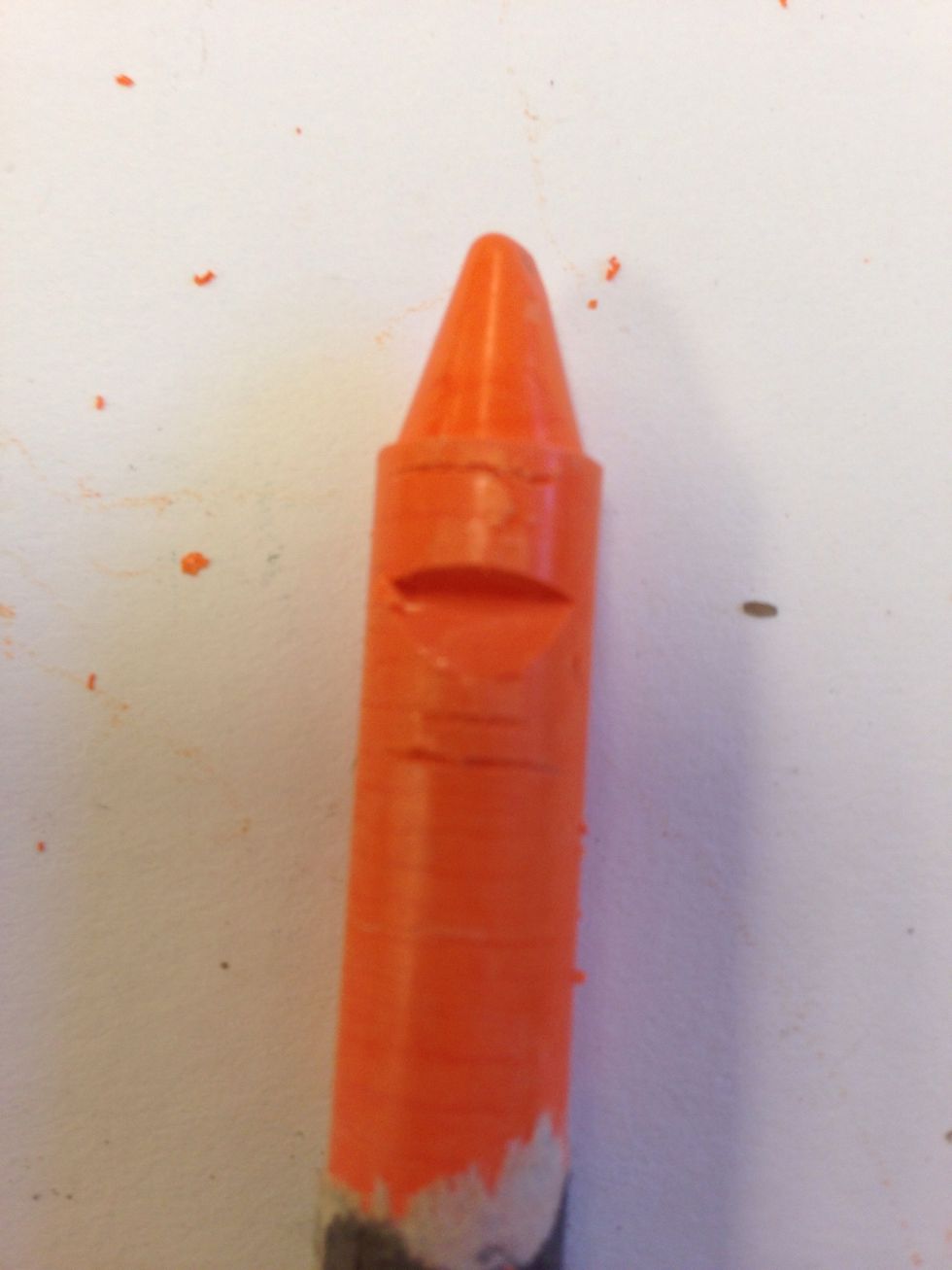 Front view of 45 degree angle