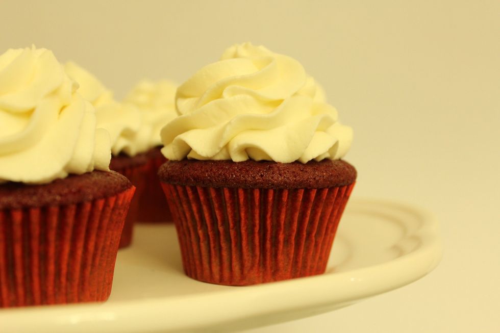 Frosted cupcakes should be refrigerated until time to serve/eat.