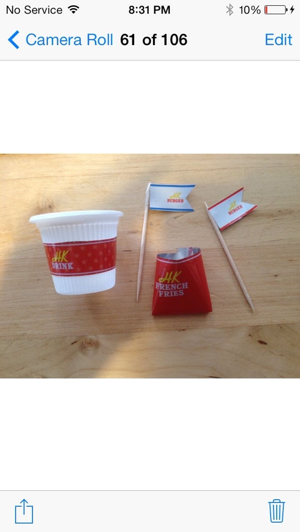 Fry Bag Done, Set Aside