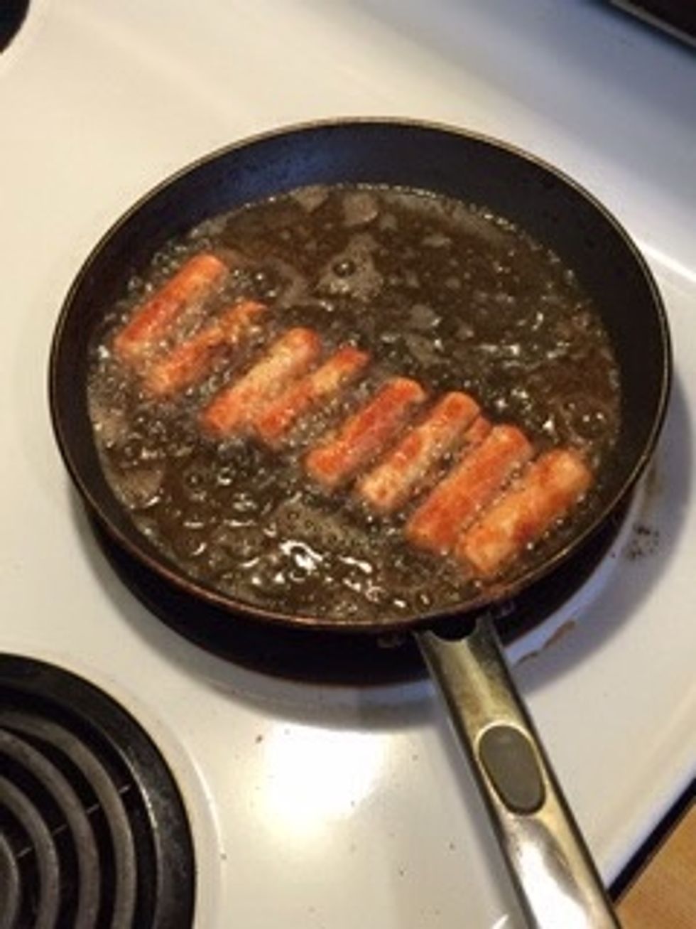 Fry for 2 minutes on each side.