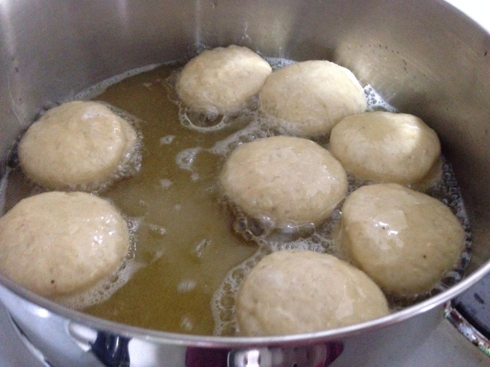 Fry half a minute on each side