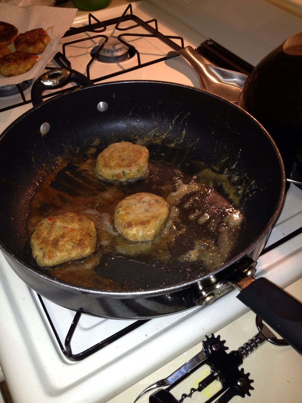 Fry on each side for 4 minuets