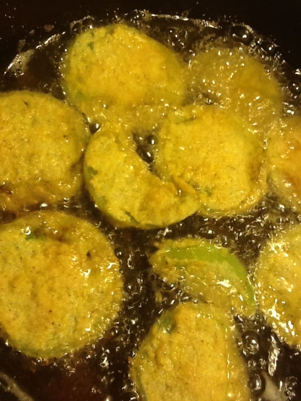 Fry on each side until golden brown about 2-3 minutes. Ummmm can you smell the aroma. ;)