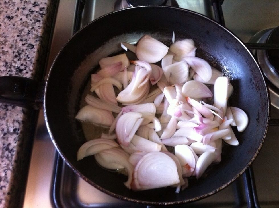 Fry the onions