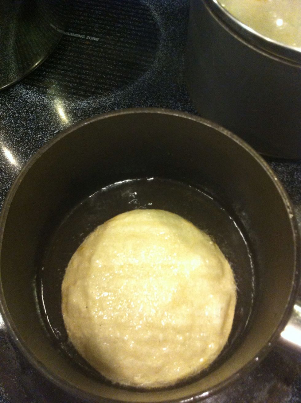 Fry the tortillas on medium high heat until golden brown.