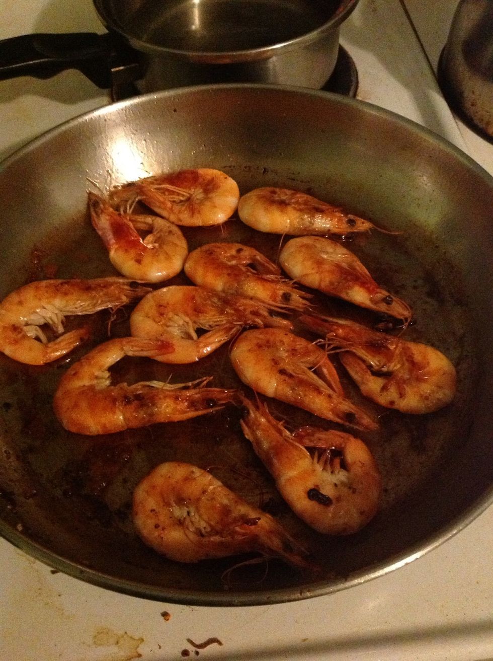 Fry those shrimps into oblivion and/or beyond. From here to eternity.