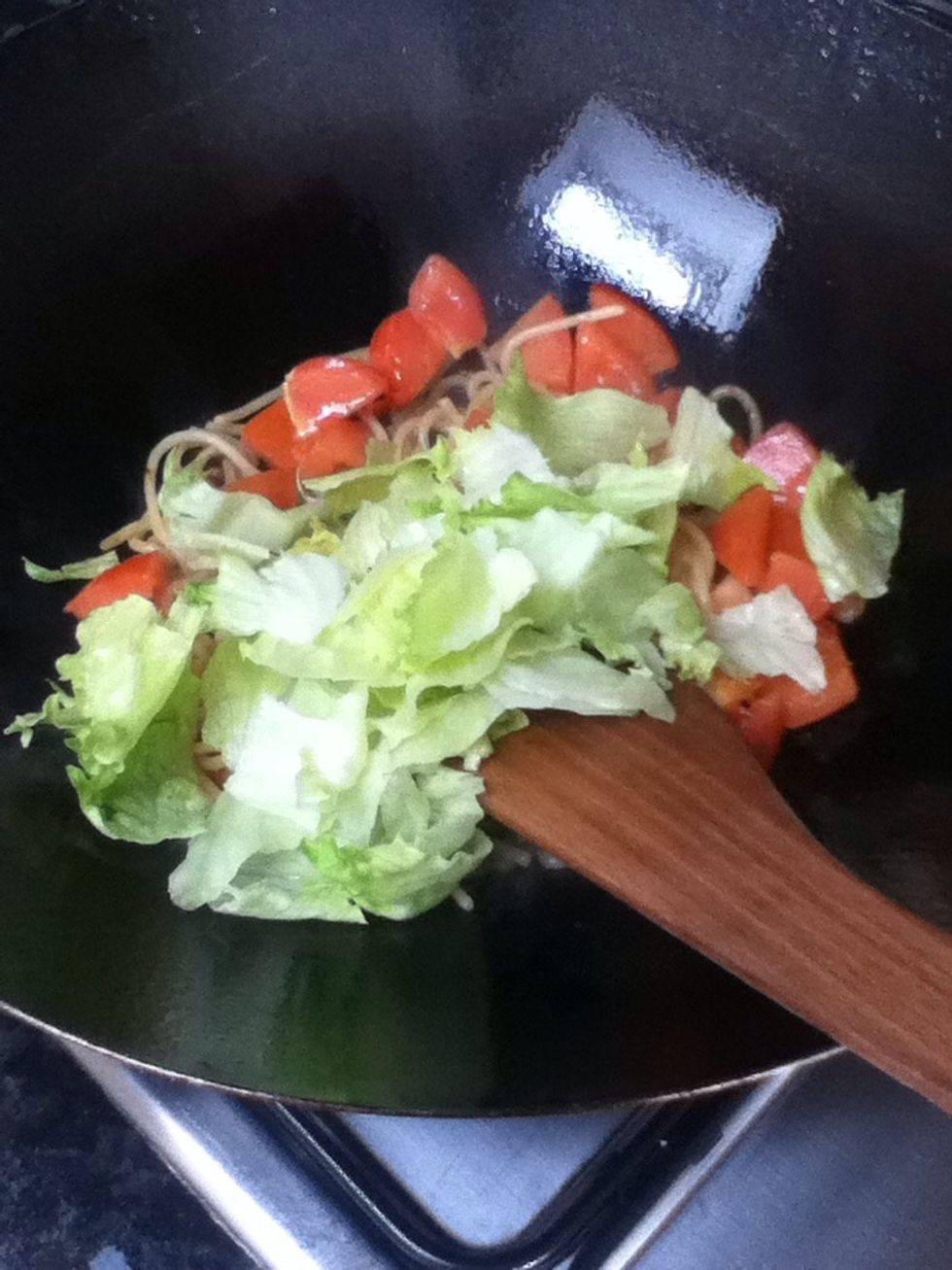 Fry together.
