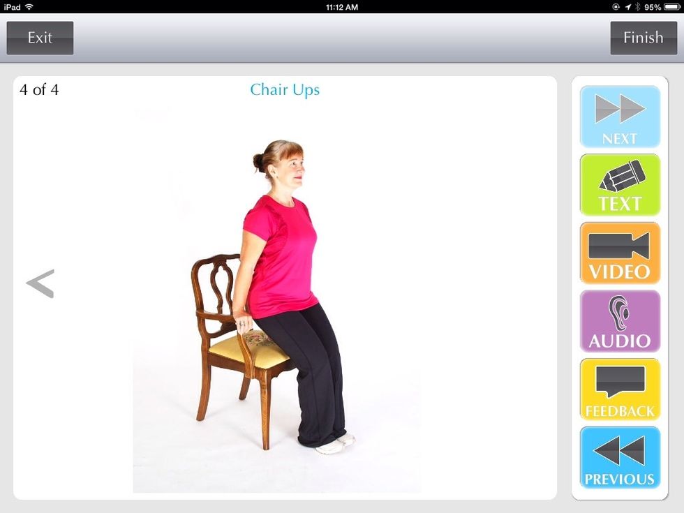 Functional Strength helps clients strengthen muscle to functionally move around (ex. transferring sit to stand).