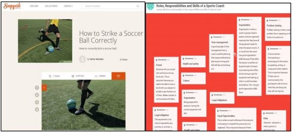 Further ILT resources were utilised including Snapguide and Padlet. These user friendly & easy application activities resulted in high student engagement & a significant improvement in grade outcomes.
