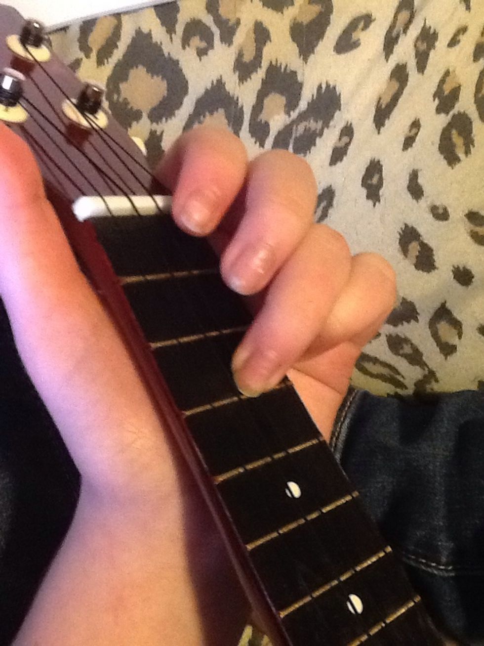 G (E string, third fret)