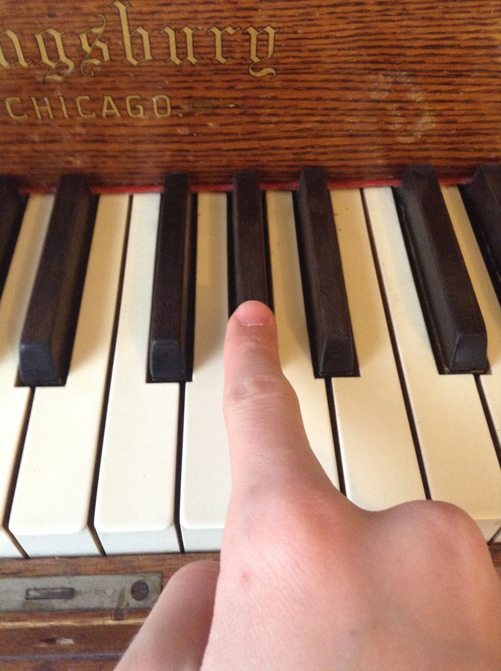 G#, still on middle C.