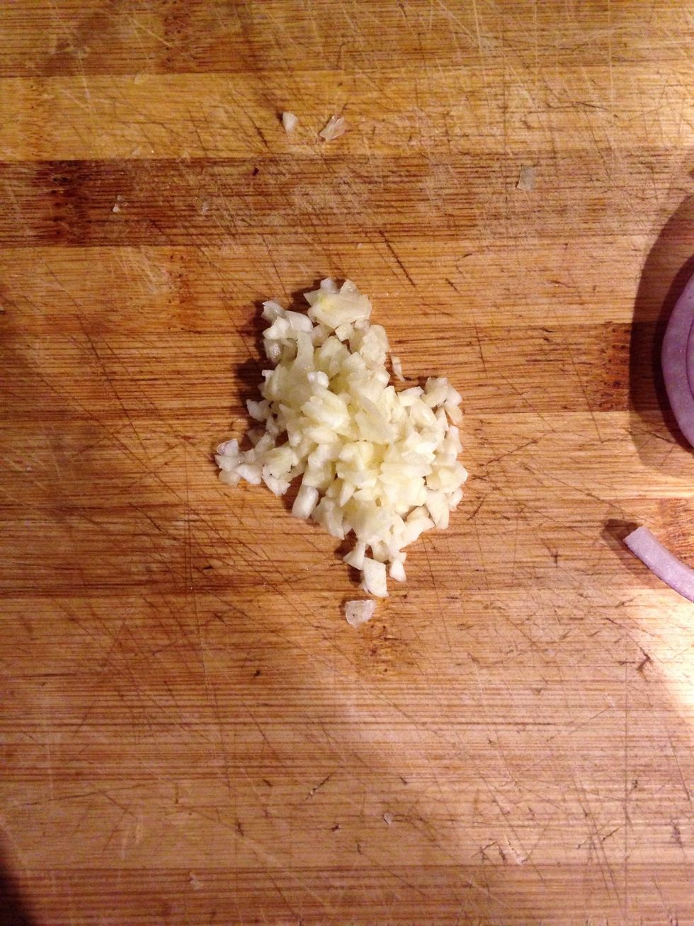 Garlic (finely chopped.)