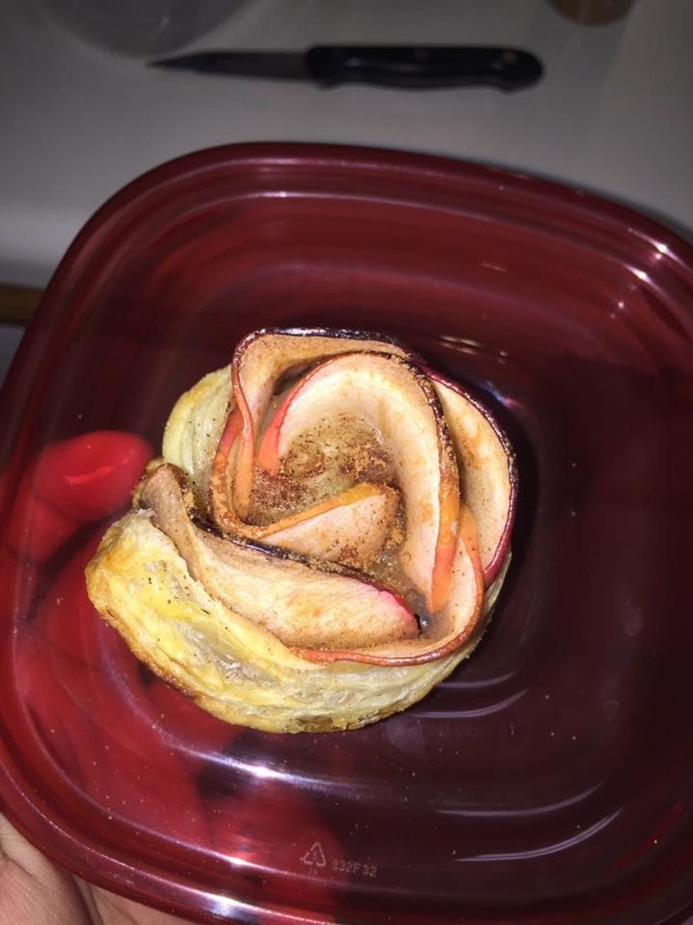 Garnish with a sprinkle of cinnamon and enjoy!