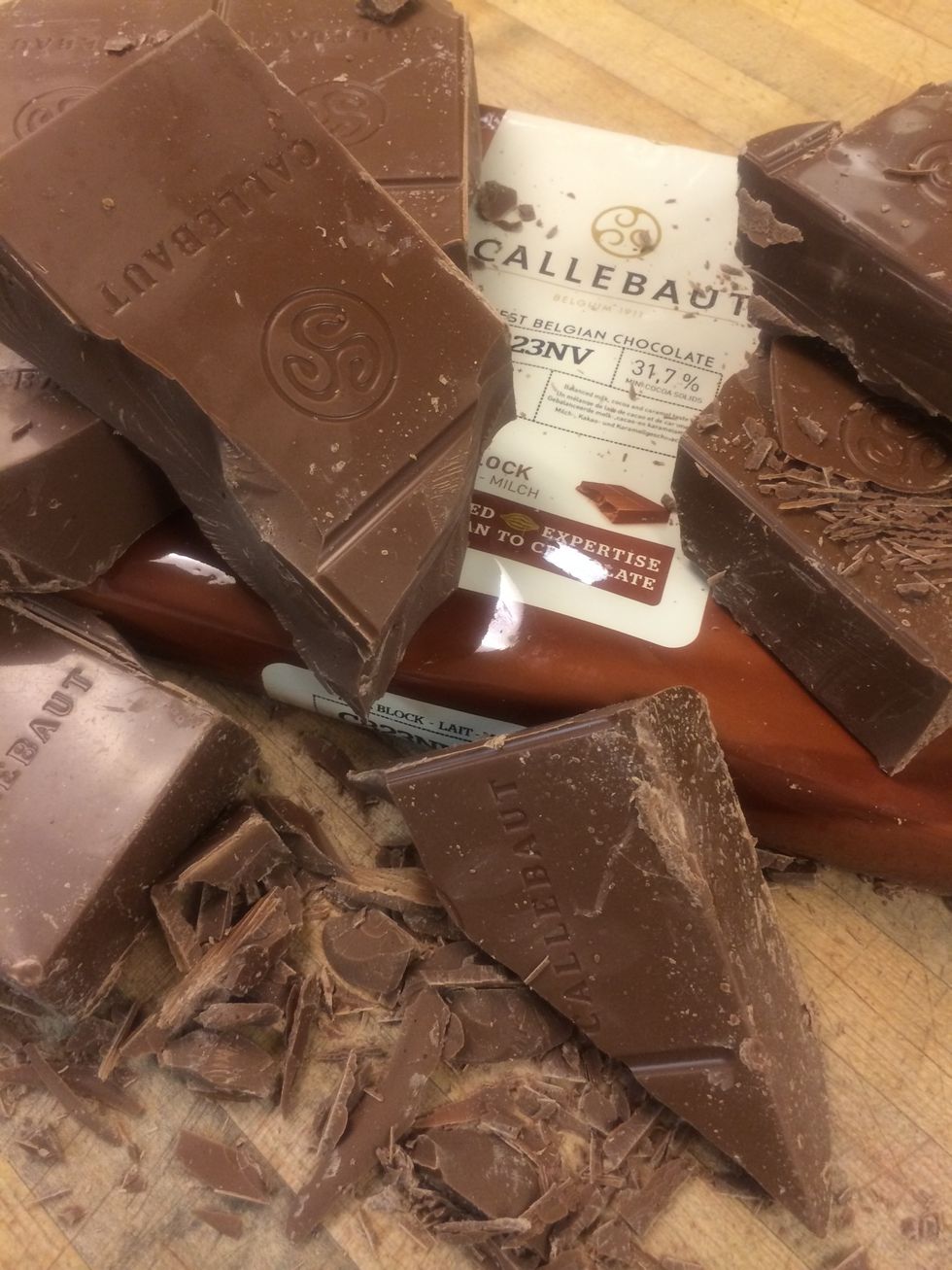 Gather... 20lbs. good quality milk chocolate.