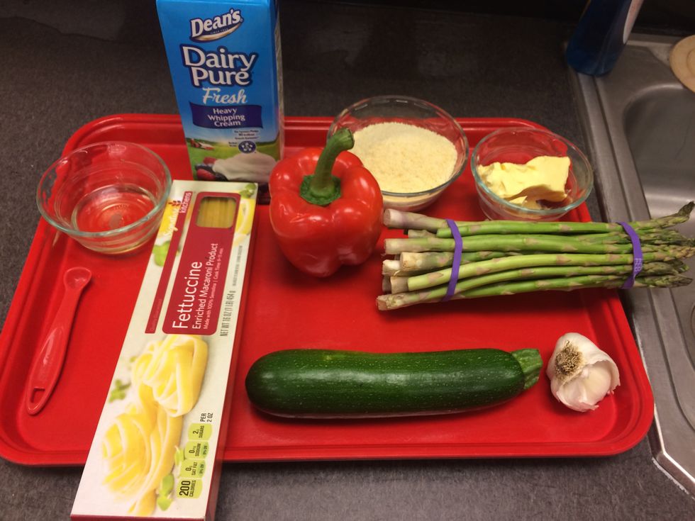 Gather all Ingredients