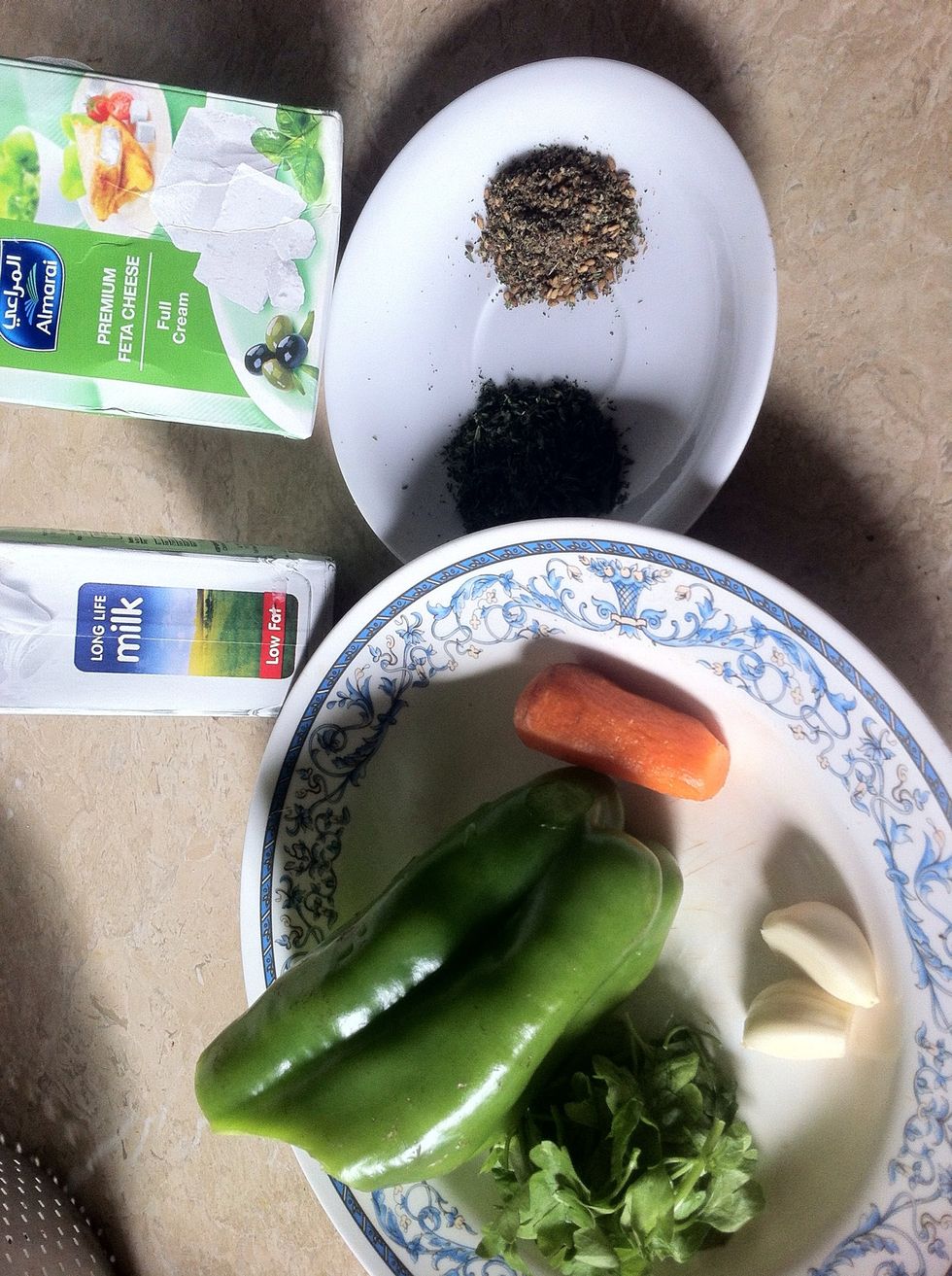 Gather all ingredients.