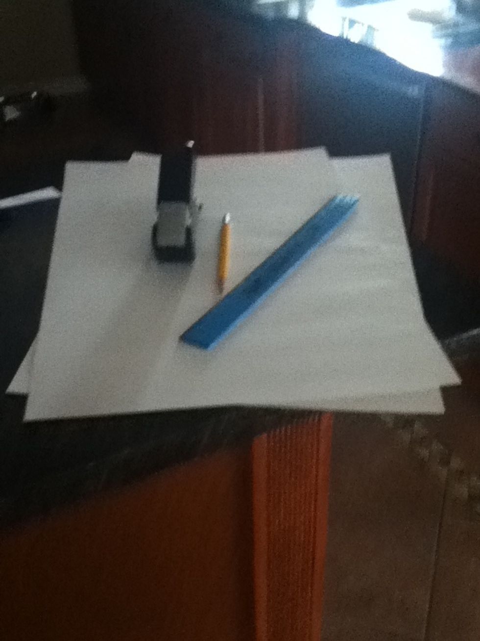 Gather all of the supplies