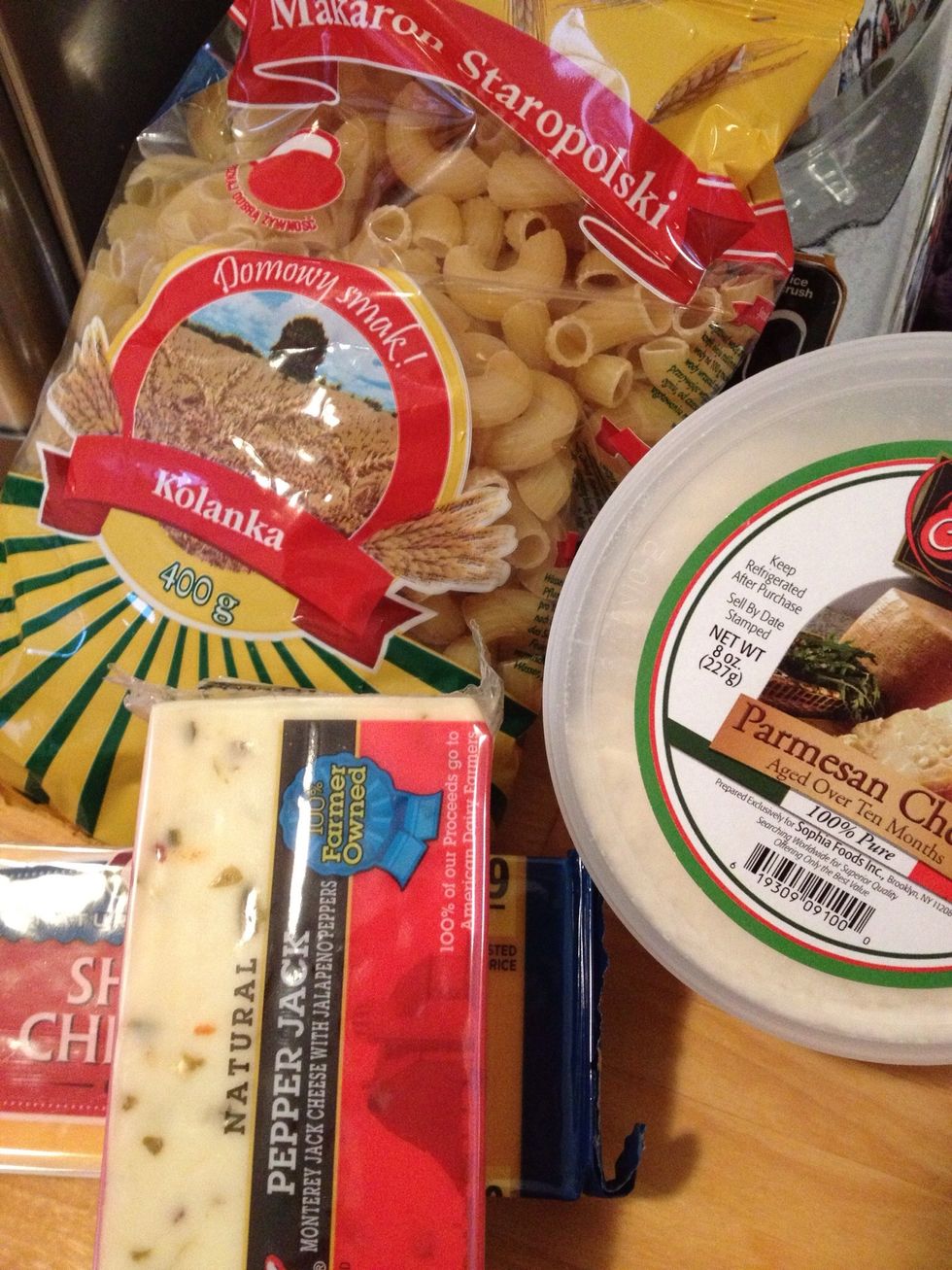 Gather all of your ingredients. Once the cooking gets started, preparation for this meal goes really quickly.