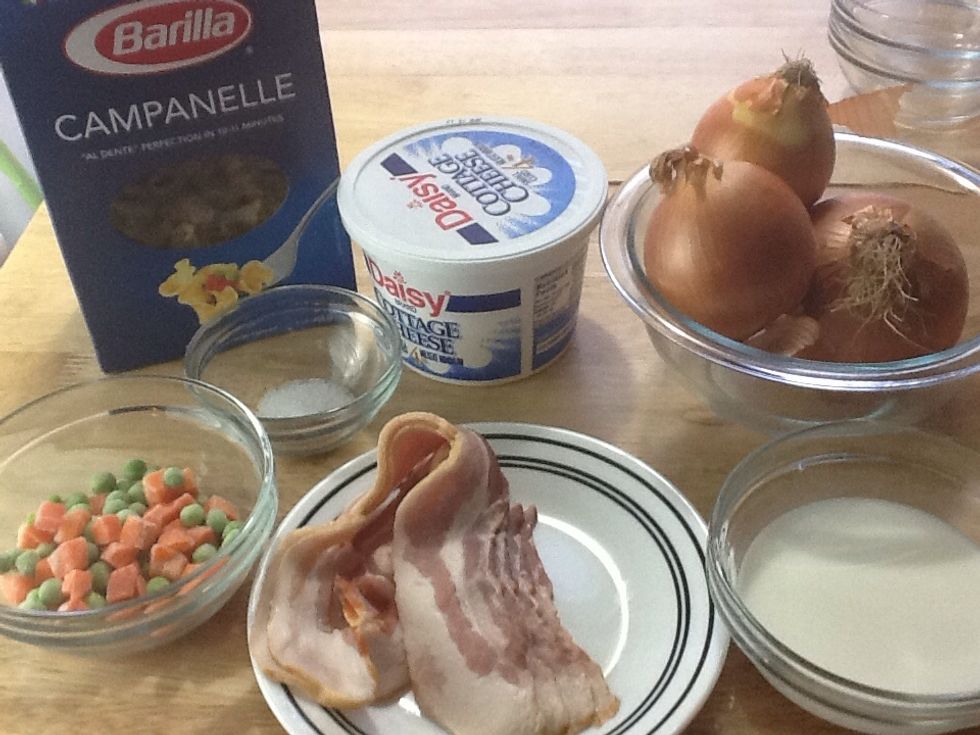 Gather all of your ingredients.