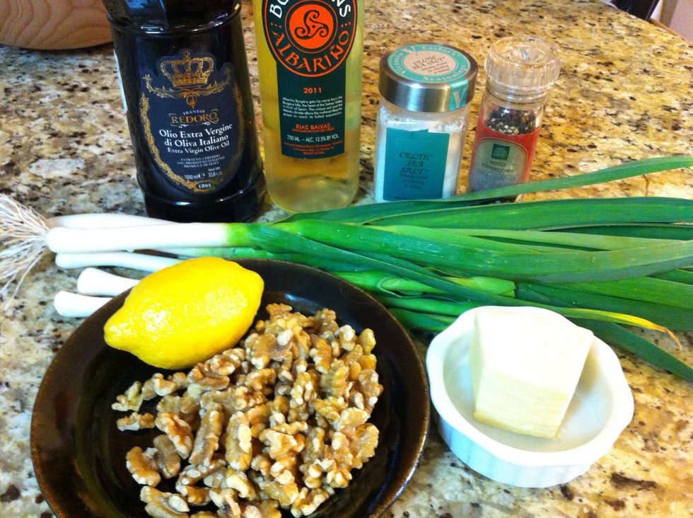 Gather all of your ingredients.