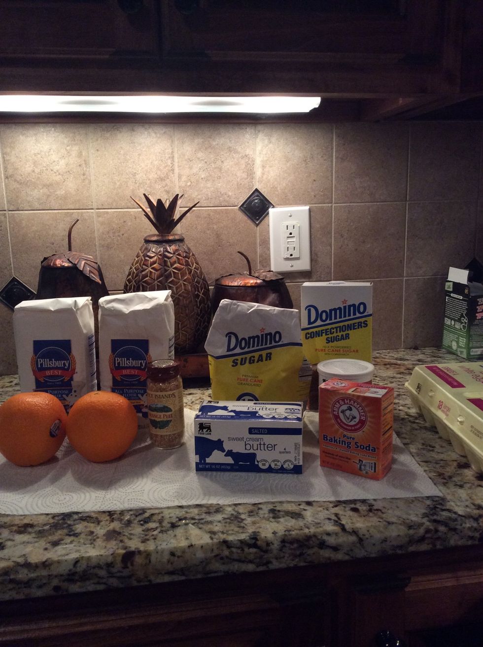 Gather all of your ingredients.