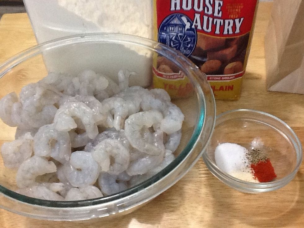 Gather all of your ingredients.